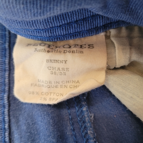 2 x Bluenotes Skinny Low Rise Jeans - Blue and Red - Women's 38 x 32 - Picture 6 of 16